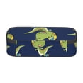 thumbnail image 5 of Uemuo Dino Playing Roller Skate Printed Large Pencil Case, Big Capacity Pencil Pouch Stationery Pen Bag, Storage High Capacity Bag Pouch Holder Box Organizer, Marker Pen Case, 5 of 9