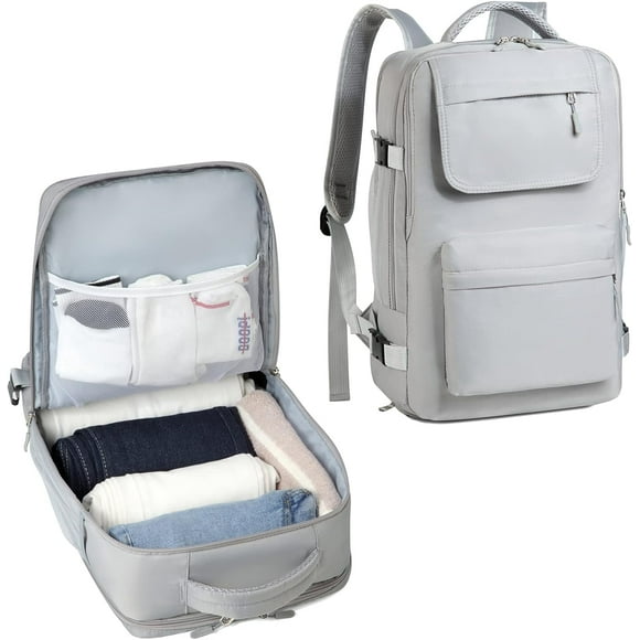 GFDYREE Travel Backpack for Women, Carry On Backpack Men Flight Approved Anti-Theft Casual Daypack Laptop Backpack College School Bag