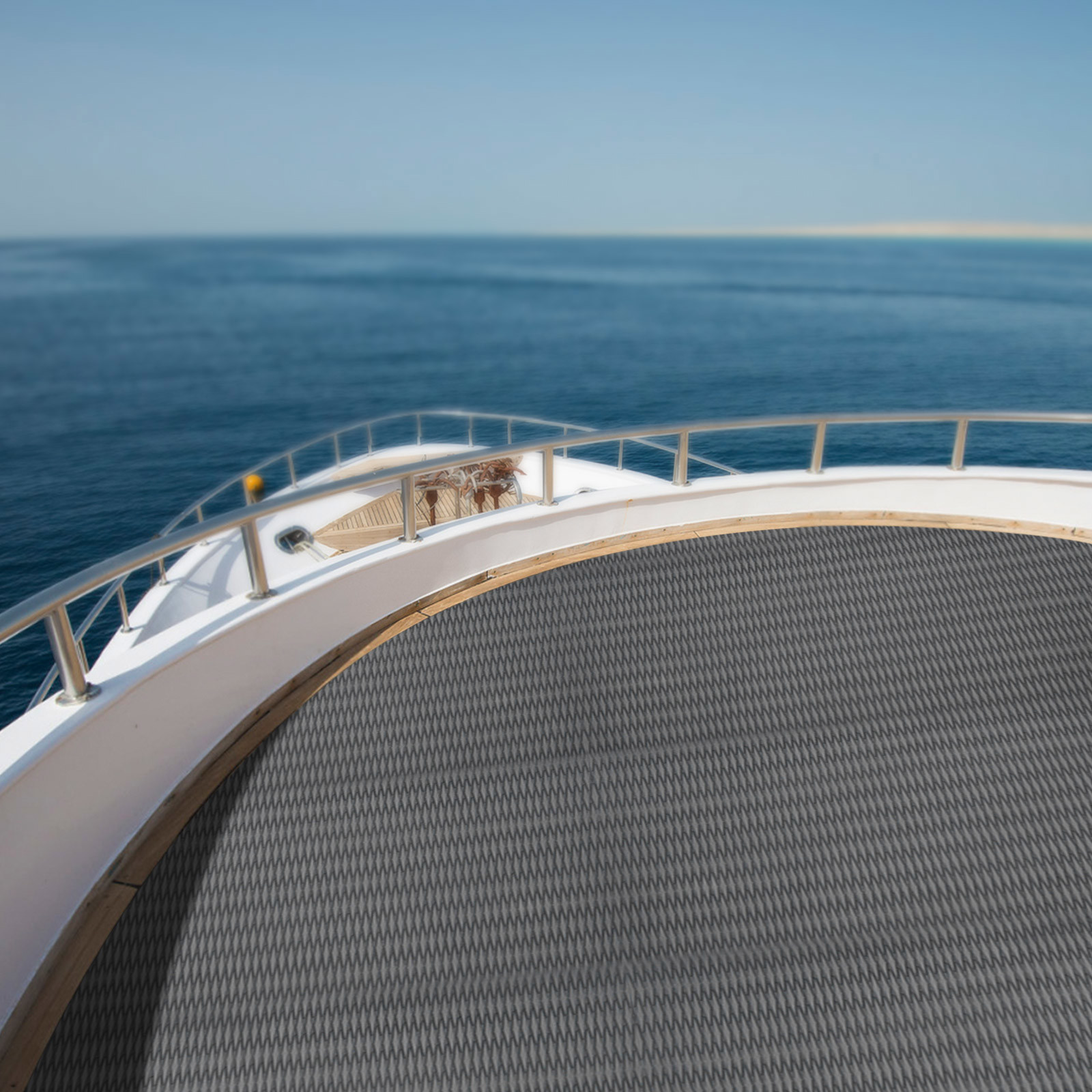 ToppiJoy EVA Foam Boat Deck Mat with Drainage Grooves, UV, Anti-Slip Mat Non-Slip Self-Adhesive Boat Flooring Mat for Yachts, Kayaks, Fishing Boats 7.87*3.87ft Dark Grey