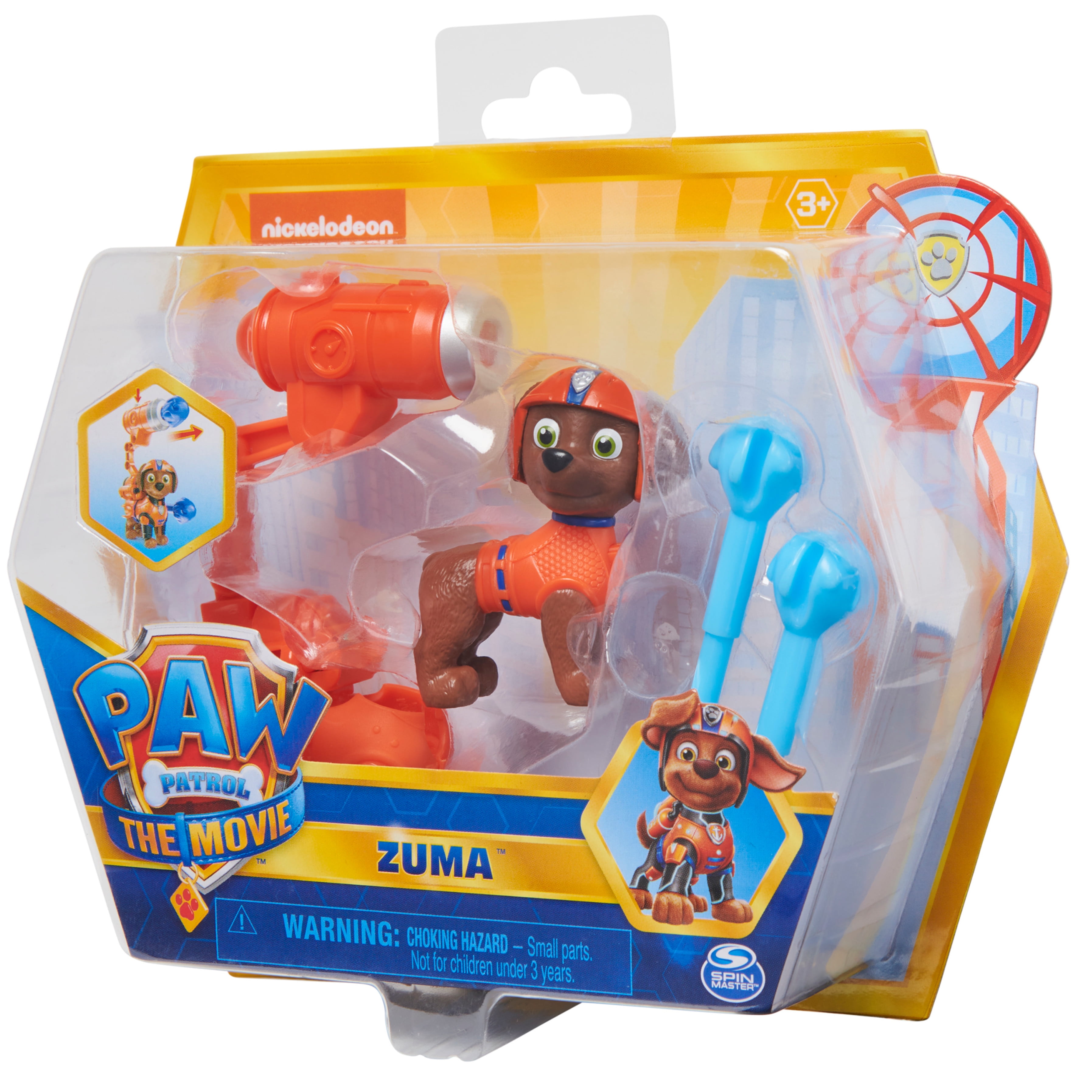 Paw Patrol Action Pack Badge Zuma Figure Spin Master - ToyWiz