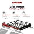 thumbnail image 3 of Yakima LoadWarrior Medium Cargo Basket For All Yakima StreamLine Crossbars, 3 of 8
