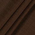 thumbnail image 5 of Eclipse Samara Solid Color Blackout Rod Pocket Single Curtain Panel, Espresso, 42" W x 63" L, 5 of 7