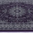 thumbnail image 3 of Allstar 5x8 Traditional Area Rug in Purple with Gainsboro Grey Persian Nain design (5' 2" x 7' 4"), 3 of 7