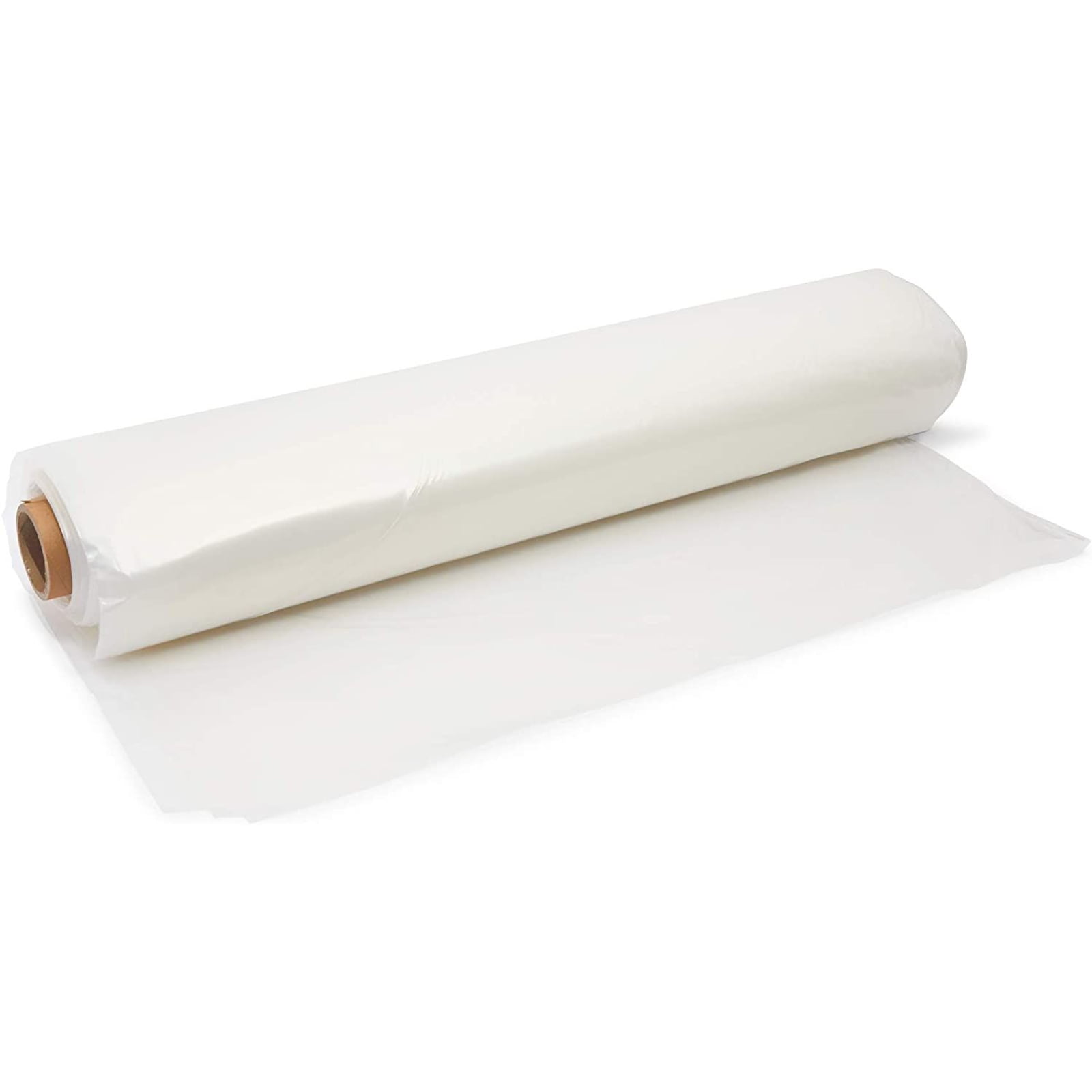 Greenhouse Plastic Film Roll 6 Mil Sheeting, Clear for Patio Farms, 25 x 40 ft