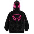 thumbnail image 2 of Hoodies For Women Men Superhero Full Face Zip Mask Hoodie Comic Cosplay Graphic Sweatshirt Gothic Streetwear Top, 2 of 4