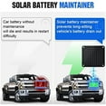 thumbnail image 4 of 10W 12V Solar Trickle Charger Car Battery Maintainer for Car RV Boat Motorcycle, 4 of 11