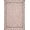 Blush Pink, Pattern 3, variant on ODIKA 2'x3' Ultra-Soft Accent Mat, Pink Pastel Boho Tied Symmetrical Border Vintage Textured None Washable, Bare feet friendly, Easy Care Indoor rug for Bedside, Footrest
