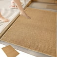 thumbnail image 1 of Fwttom Washable Indoor and Outdoor Rug and Windproof Brown Balcony Rug Kitchen Rug 16 X 24 Inch Border Design Camping Garden Patio, 1 of 9