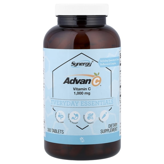 Vitacost Synergy®, Advan-C® Including Quercetin & Citrus Bioflavonoid Complex, 300 Tablets