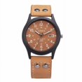 thumbnail image 4 of Kcodviy Vintage Classic Men's Waterproof Date Leather Strap Sport Quartz Army Watch Womens Dress Watches Watches for Nurses Women Gbd800uc-8 Womens Watch Case Women Watch Leather Women's Leather Watch, 4 of 5
