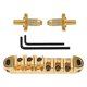 thumbnail image 4 of Kits de puentes de silla de montar con rodillos Piezas de guitarra eléctrica Kits de puentes de silla de montar con rodillos para guitarra oro, 4 of 6