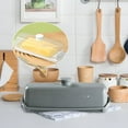 thumbnail image 5 of ACDANC 2026 New Household Butter Dish with Covers Kitchen Accessory Large Capacity Sealing Dish Gray Butter Dishes for Kitchen,Countertop,Food Storage,Meal Prep,Home Organization, 5 of 7