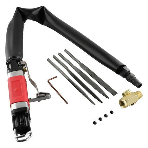 AF-5 Pneumatic File, Reciprocating Air Saw File for Cutting and Grinding Metal Wood, Pneumatic Tool, Air Saw Accessory