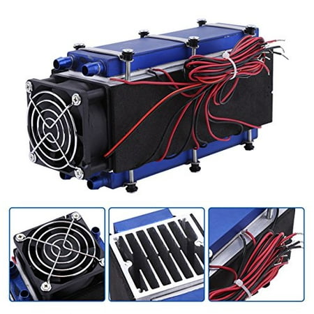 Mini Air Conditioner,DC 12V 576W 8-Chip TEC1-12706 DIY Thermoelectric Cooler Air Cooling