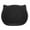 Black, variant on Cat Mat Cat Litter Mat Litter Mat Kitty Litter Box Mat Mess Litter Mat Honeycomb Double Layer 19.69inch×15.75inch