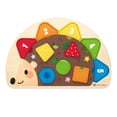 thumbnail image 1 of Juguete que mejora coordinación ojo-mano. Rompecabezas de madera con forma de erizo para bebés. Juguete cognitivo para niños de 1 a 3 años., 1 of 9