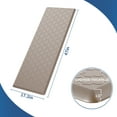 thumbnail image 3 of GALMAXS7 Kitchen Mat Anti Fatigue Cushioned Mat Khaki Kitchen Rug Memory Foam Ergonomic Rug 17"x 47", 3 of 11