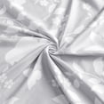 thumbnail image 3 of Home Soft Things Printed Microfiber Curtain - Birdsong 2 Piece Set - Grey - 60" x 84", 3 of 7