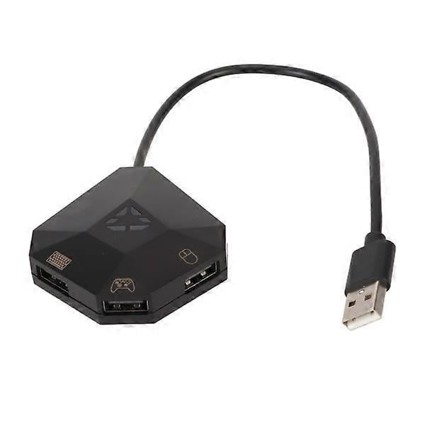 Adapter for keyboard and mouse to Switch, Plug and Play, Converter for keyboard and mouse to PS4, Xbox One, PS3, Box 360