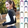 thumbnail image 4 of UV Protection Cooling Shawl Arm Sleeves Sun Protector for Women Summer Outdoor C6I9, 4 of 9