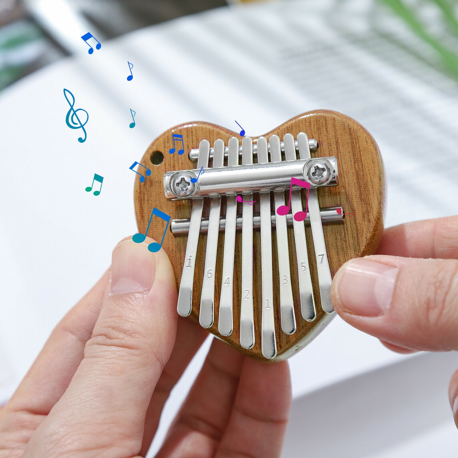 Mini Kalimba Piano (8 Keys)  Portable Musical Instrument – Stylemein