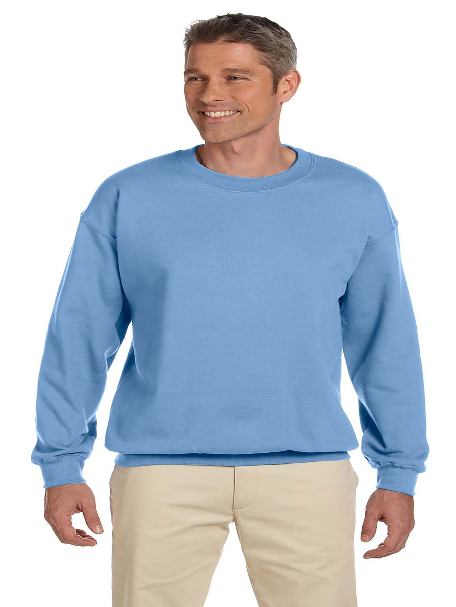 hanes men's crew neck sweatshirts