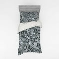 thumbnail image 1 of Ambesonne Grey Bedding Set 3 Pcs, Clock Technologic Pattern, Twin XL, Grey Grey, 1 of 3