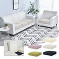 thumbnail image 3 of Apmemiss Clearance Stretch Couch Cushion Cover Plush Cushion Slipcover for Chair Loveseat Sofa Cushion Furniture Protector Seat Cushion Sofa Cover Christmas Gifts, 3 of 3