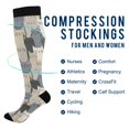 thumbnail image 2 of FORMRS Womens Knee High Socks Casual Long Thick Travel Daily Wear, 2 Pairs, Blue Cute Cats, 2 of 6