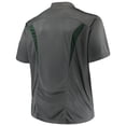 thumbnail image 3 of Men's Majestic Charcoal New York Jets Big & Tall Pieced Polo, 3 of 3