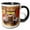 Black/White, variant on 3drose, Washington, Methow Valley, Classic Truck - Us48 Rti0138 - Rob Tilley, 11oz Two-tone Green Mug