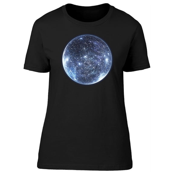 The Bing Bang Blue Cosmic T-Shirt Women -Image by Shutterstock, Female Small