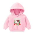 thumbnail image 2 of Herrnalise Toddler Boys Christmas Sweatshirts Hoodies Christmas Prints Pullover Tops Kids Hooded Sweaters Xmas Outerwear, 2 of 7