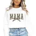 thumbnail image 4 of Trendy Camo Mama Sweatshirt - Distressed Camouflage Sweater for Mom - Coquette Bow Pullover White Sweatshirt Adult Large, 4 of 7