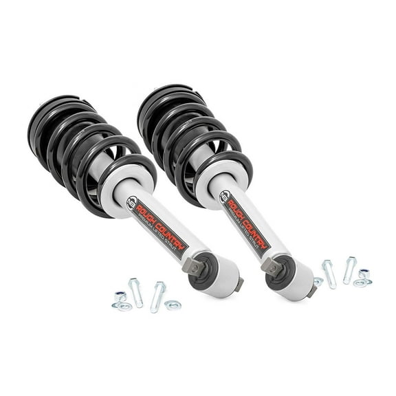 Rough Country 5" N3 Loaded Struts | (fits) 2014-2018 Chevy Silverado GMC Sierra 1500 | Coil Spring Struts | 500034