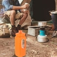 thumbnail image 4 of UPOUART Reusable Juice Bottles with Lids HDPE Orange Color for Liquid Containment 1Pcs, 4 of 8