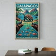 thumbnail image 6 of Retro Galápagos Islands Poster Vintage Ecuador Tourism Art for Nature Enthusiasts Print Poster, 6 of 8