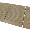 thumbnail image 2 of Newboti Furniture Outdoor Acacia Wood Expandable Dining Table, Gray 69014, 2 of 16