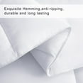 thumbnail image 5 of All Season Queen Size Cooling Comforter，Fluffy Down Alternative Comforter - Quilted Duvet Insert with Corner Tabs - Luxury Soft Hotel Comforter - Reversible - Breathable - White, 5 of 6