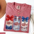 thumbnail image 2 of Dr Pepper Patriotic T-Shirt, 4th of July Soda Tee, Soda Lover Shirt, Gift For Her, 2 of 6
