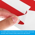 thumbnail image 4 of Uxcell Directional Arrow Sticker, 36 Pack PVC Removable Self Adhesive Decal, Red/Blue/Green, 4 of 6