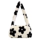 thumbnail image 1 of Bolso para axilas FLhrweasw estampado de flores para mujer de felpa para otoño e invierno, 1 of 5