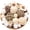 23pcs White Rattan Balls, variant on Vintage Decorative Balls for Potpourri Bowl Filler, Bowl Filler for Table Centerpiece Home Decor, Woven Rattan Wicker Balls, Rattan Wicker Orbs Fillers for Vase Jar Dough Bowl