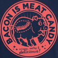 thumbnail image 3 of CafePress - Bacon Is Meat Candy3a T Shirt - Men's Classic Graphic Cotton T-Shirt, 3 of 4