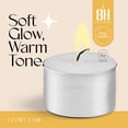 thumbnail image 2 of Leor & Lair 8 Hour Tealight Candles - 100 Pack - Long Lasting Unscented White Tea lights, 2 of 3