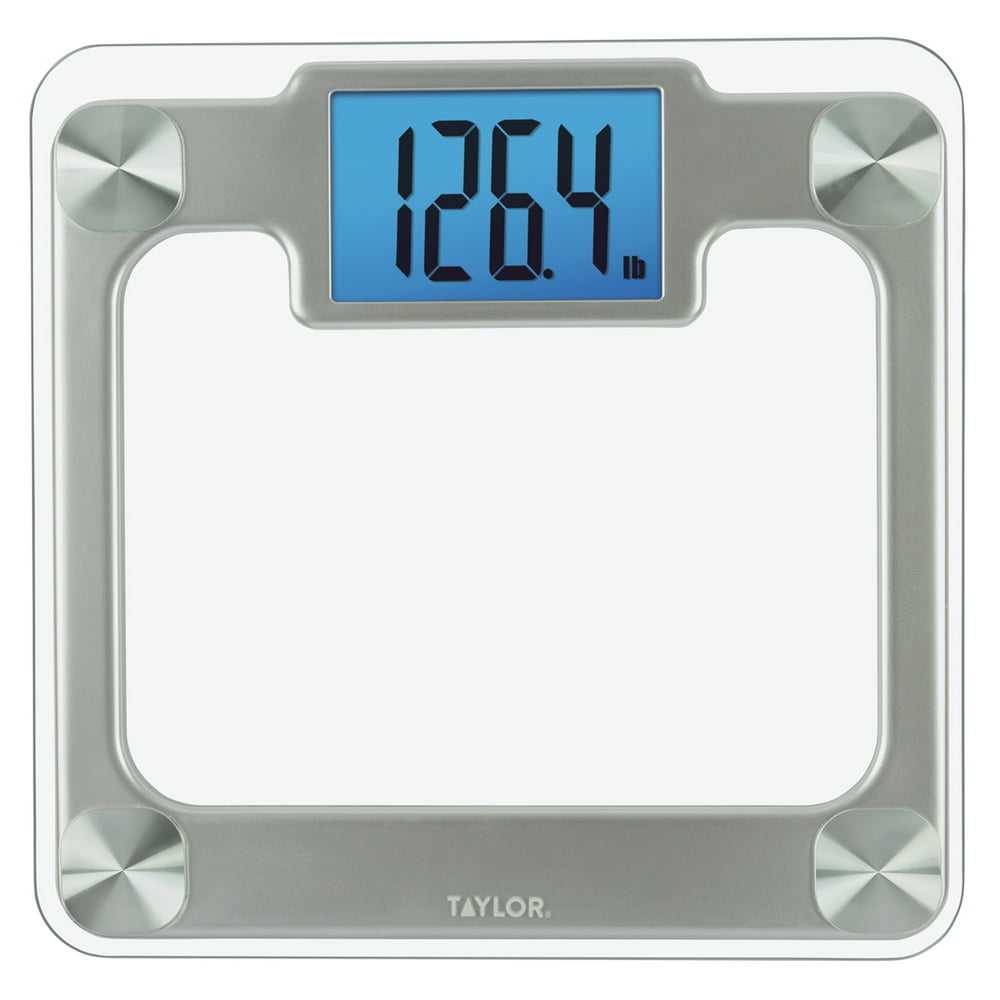 Taylor 440 lb Digital Glass Scale with Weight Tracking