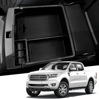 Customized for 2019 2020 2021 2022 2023 Ford Ranger XL XLT Lariat  Accessories Car Center Console Armrest Box Glove Secondary Storage Console  Organizer