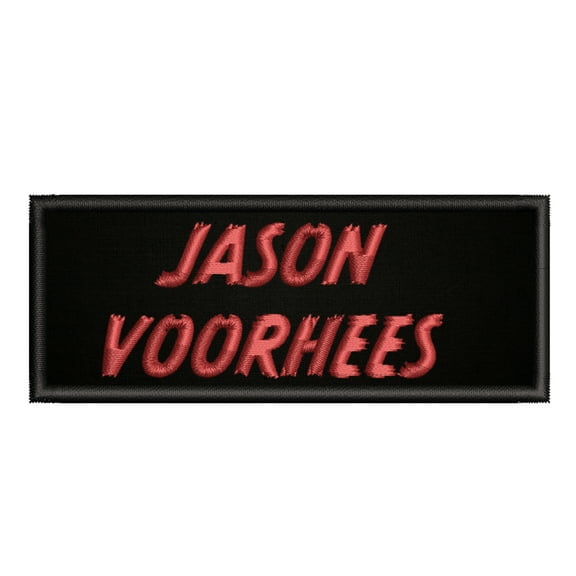 Jason Voorhees Horror Movies 4" W x 1.5" T Iron/Sew On Decorative Patch