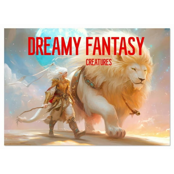 Dreamy Fantasy Creatures (Monthly Wall Calendar 2026 11.7 x 16.5 (open)), CALVENDO 14 Month Calendar