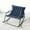 Blue, variant on Patio Rocking Chair Indoor with Cushions,330lbs Lounge Rocker Recliner Chair with Storage Armrests for Bedroom,Living Room,Patio,Garden